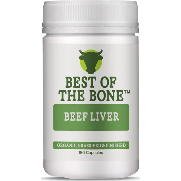 Best of Bone Organic Beef Liver Capsules