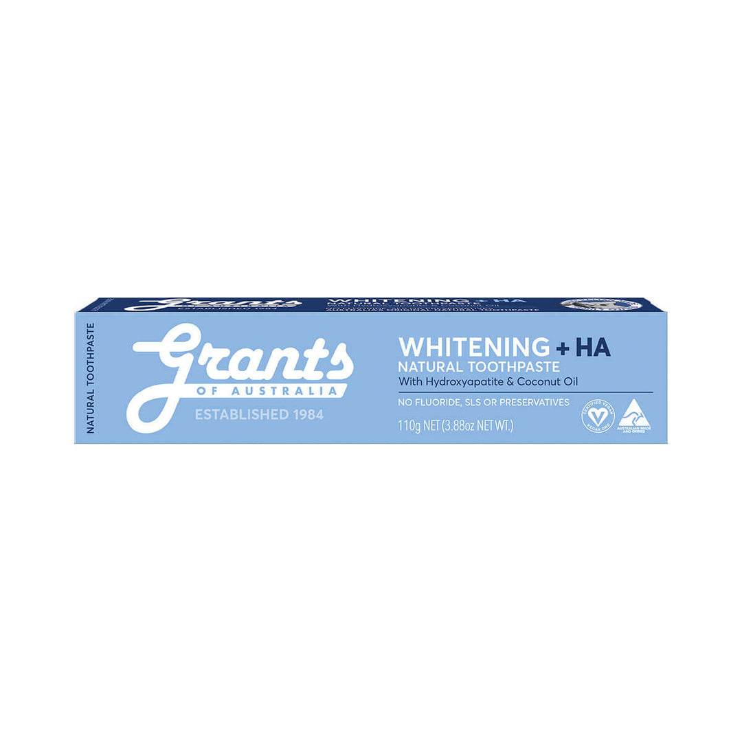 Grants Whitening +HA Natural Toothpaste