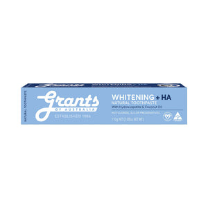 Grants Whitening +HA Natural Toothpaste