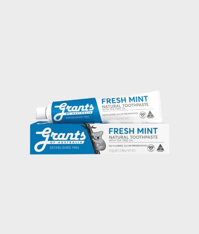 Grants of Australia Fresh Mint Natural Toothpaste