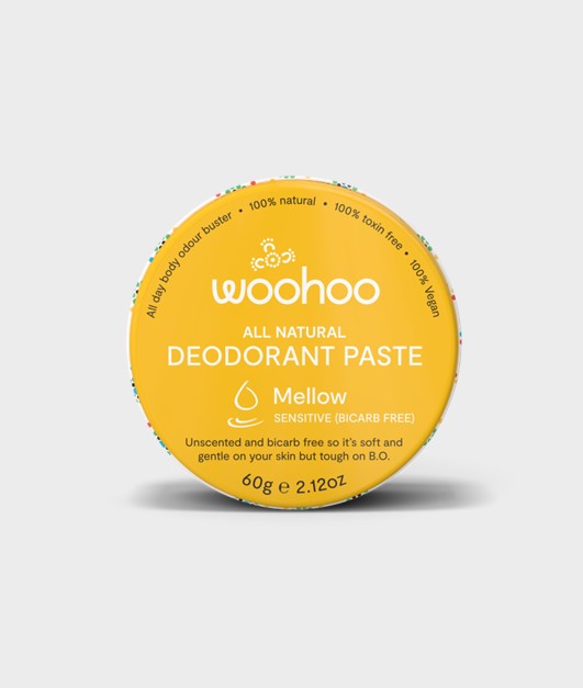 Woohoo All Natural Deodorant (Mellow - Sensitive)